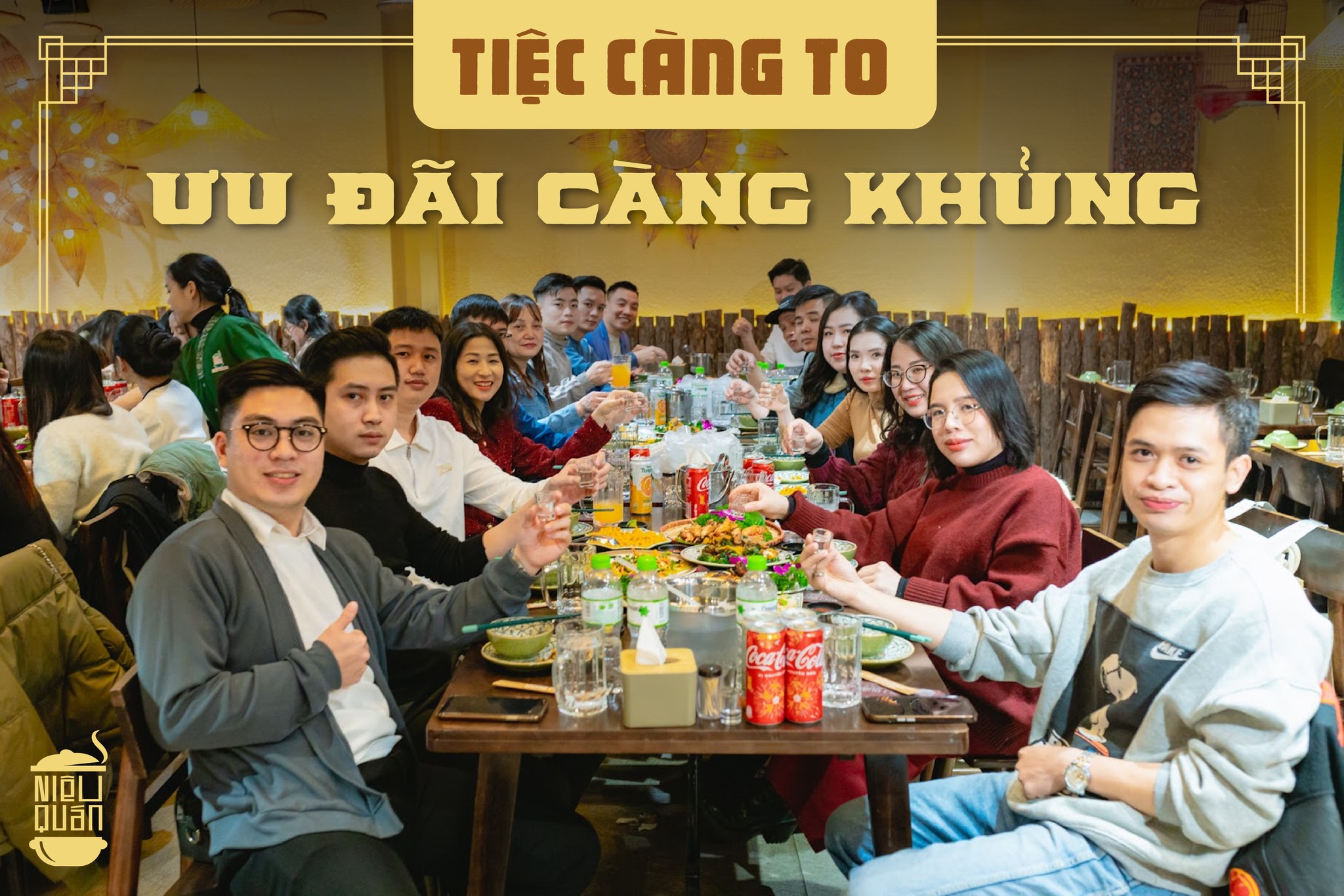 Ghé Niêu Quán - Mở tiệc cuối năm