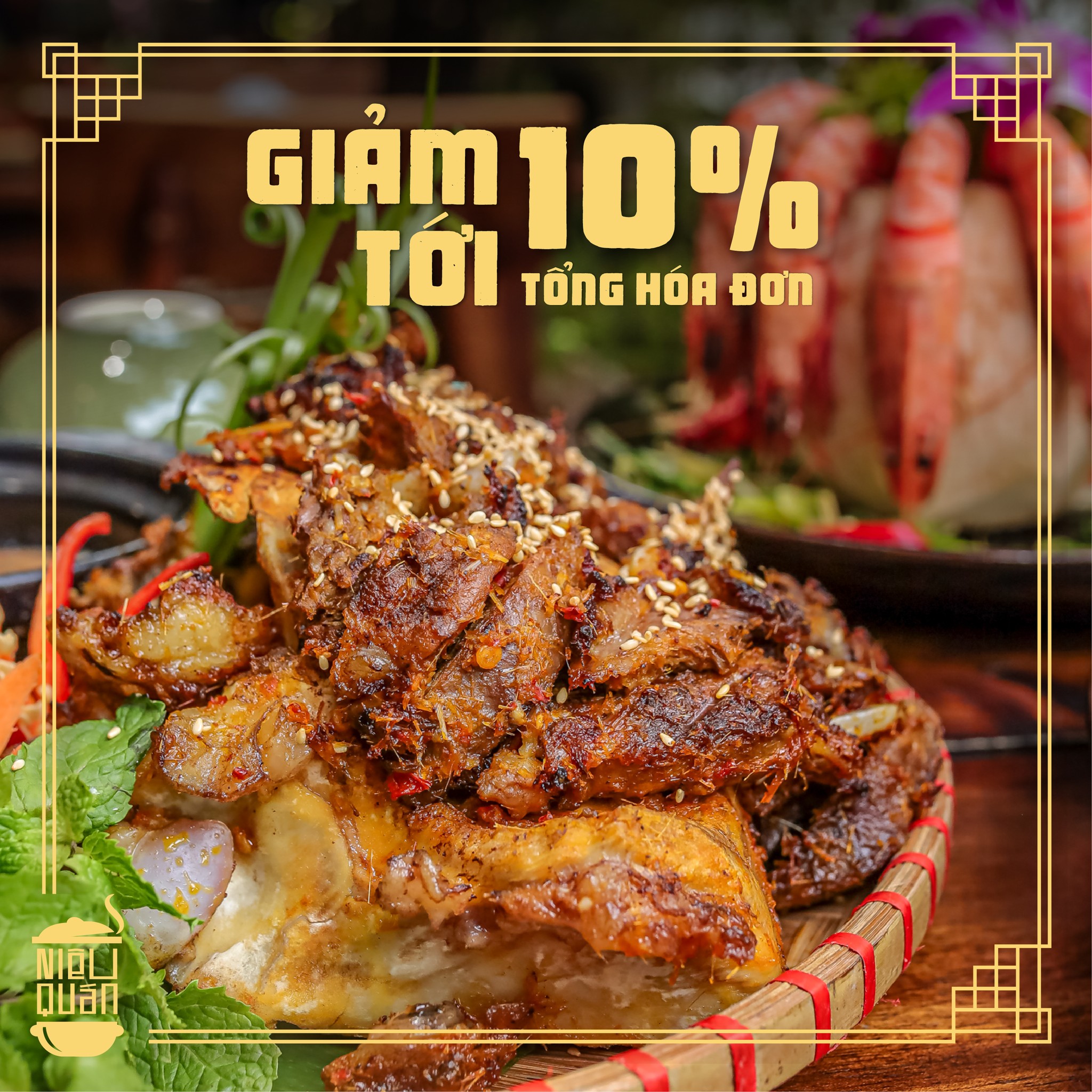 TIỆC CÀNG TO, ƯU ĐÃI CÀNG KHỦNG - GIẢM TỚI 10% KHI ĐẶT TIỆC